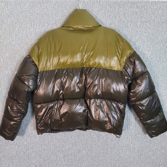 Noize Brand Streetwear Cropped Puffer Jacket, Ladys Size L - Picture 5 of 7